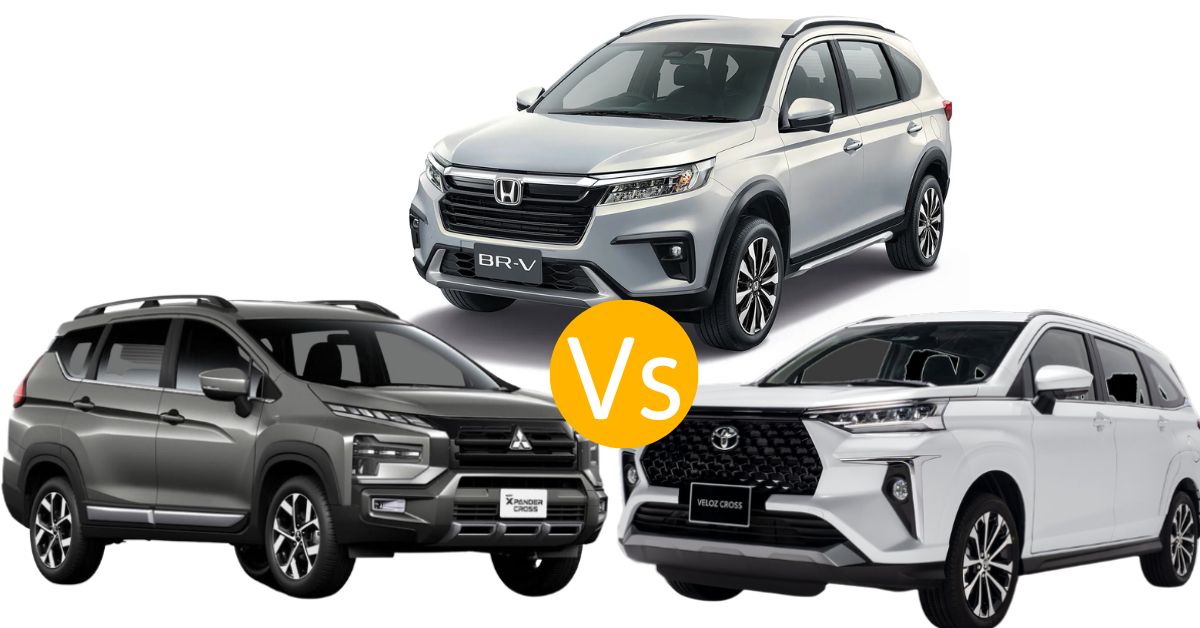 Đặt lên bàn cân Honda BR-V, Mitsubishi Xpander và Toyota Veloz Cross, đâu mới là 'vua' trong phân khúc MPV