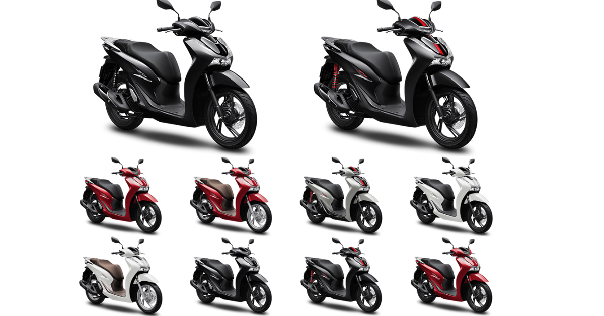 6 mẫu xe tay ga 150 phân khối đang bán tại thị trường Việt Nam