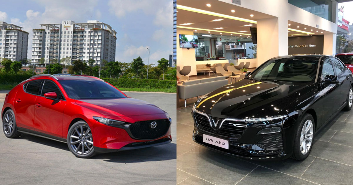 Tầm giá 700 triệu, chọn Mazda3 mới hay VinFast Lux A2.0 cũ?