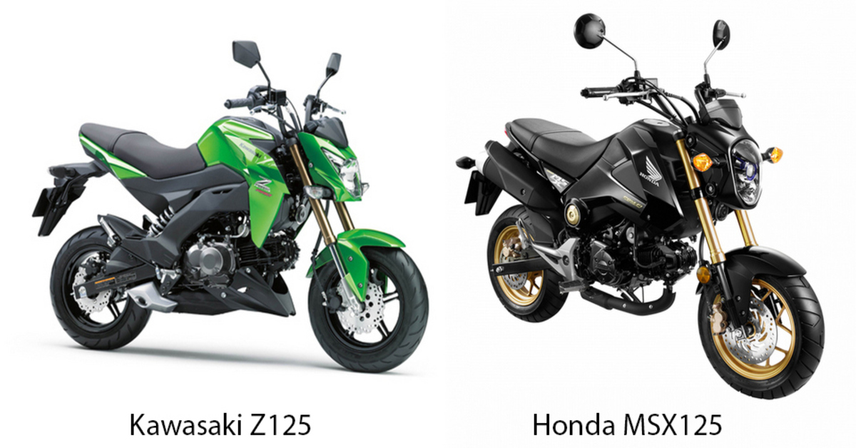 Honda MSX 125 và Kawasaki Z125: Nên chọn
