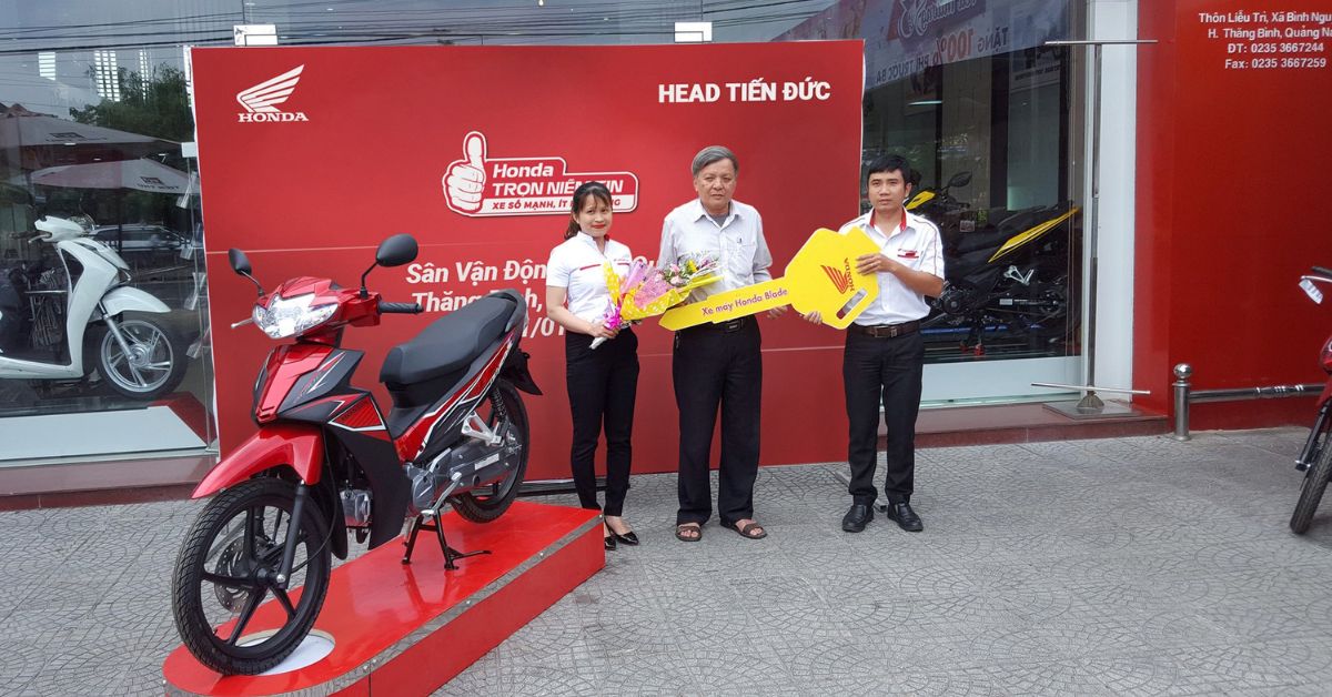 Honda Vision cùng hàng loạt xe Honda khác có khuyến mại khủng vào dịp cận Tết 2023