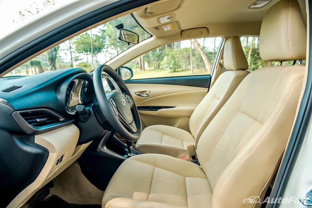 Toyota Vios 2022 được trang bị màn hình trung tâm cảm ứng kích thước 7 inch