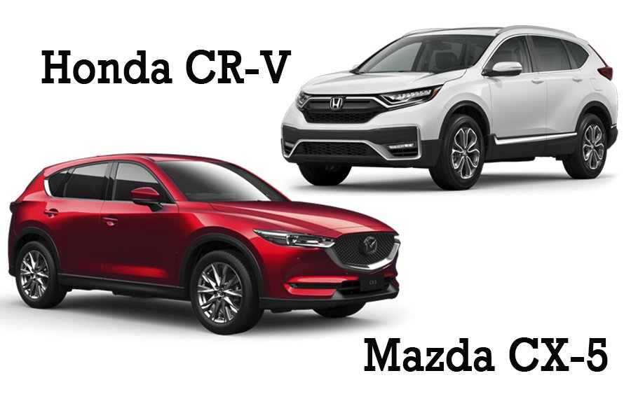 DM - So sánh Honda CR-V và đối thủ Mazda CX-5
