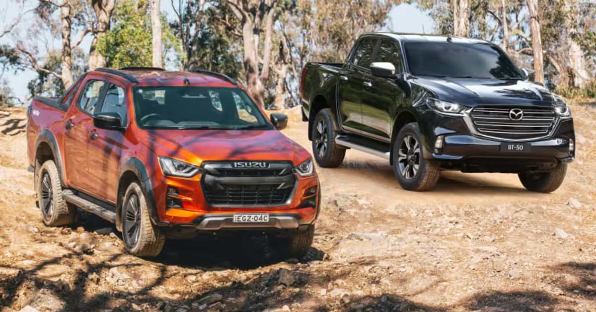 So sánh thông số xe Mazda BT-50 2022 và Isuzu D-Max 2022: Chung nền tảng, chọn mẫu bán tải nào?