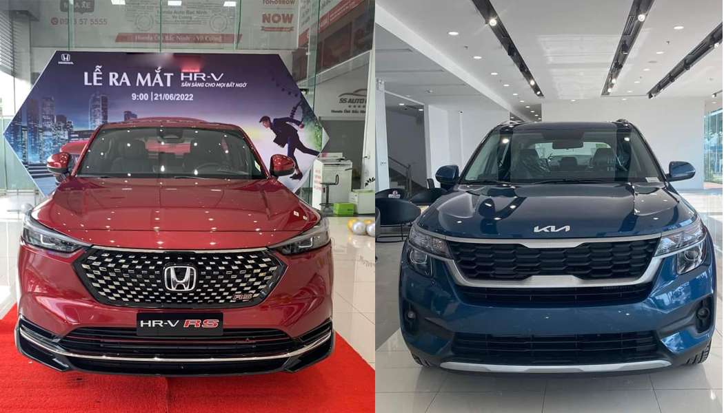 So sánh Kia Seltos và Honda HR-V bản tiêu chuẩn: xe Nhật vượt trội khi đắt hơn 50 triệu?