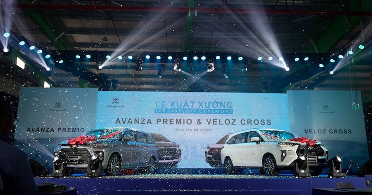 Toyota Veloz Cross và Avanza Premio lắp ráp Việt Nam chính thức xuất xưởng, giá và thông số không đổi