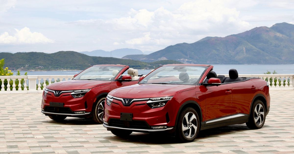 Rộ thông tin về VinFast VF 8 phiên bản mui trần tại Việt Nam